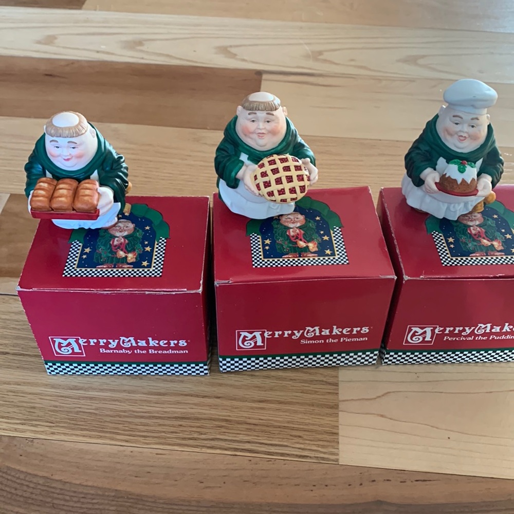 Department 56 Merry Makers Trio Christmas decor
